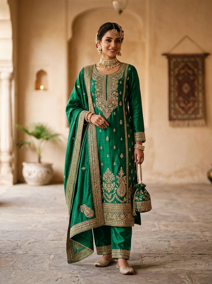 Emerald Splendor Silk